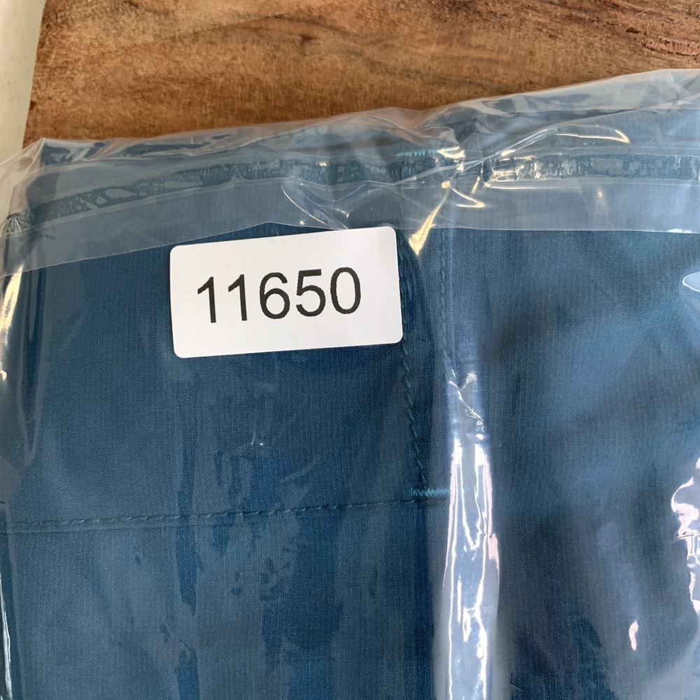 Women's Blue Drawstring Pants - Picture 11 of 12